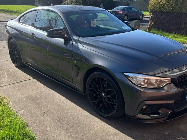 BMW 4-Series Coupe, Diesel, 2016, Grey