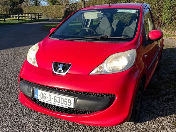 Peugeot 107 Hatchback, Petrol, 2006, Red