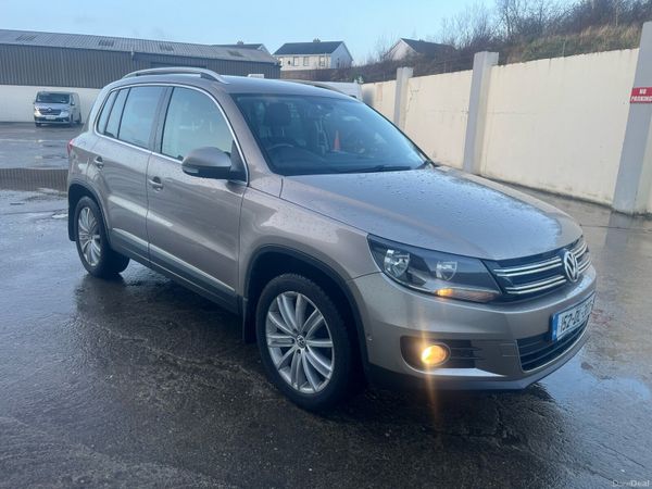 Volkswagen Tiguan SUV, Diesel, 2015, Brown