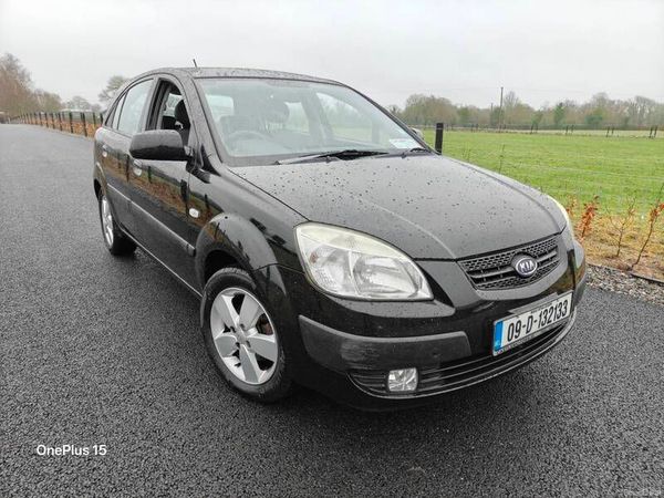 Kia Rio Hatchback, Petrol, 2009, Black