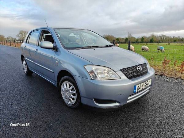 Toyota Corolla Hatchback, Petrol, 2004, Grey