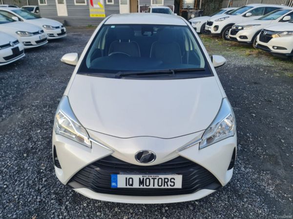 Toyota Vitz Hatchback, Petrol, 2019, White