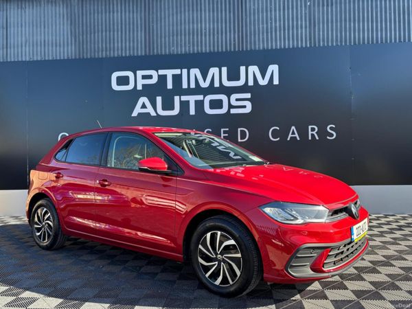 Volkswagen Polo Hatchback, Petrol, 2022, Red