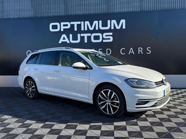 Volkswagen Golf Estate, Petrol, 2019, White