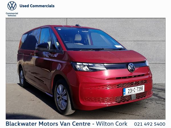 Volkswagen Multivan MPV, Petrol Plug-in Hybrid, 2023, Red
