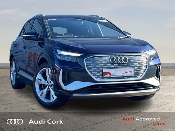 Audi Q4 e-tron SUV, Petrol Plug-in Hybrid, 2023, Blue