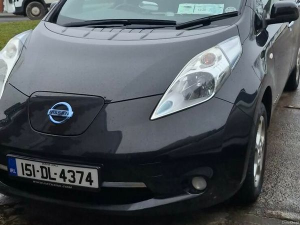 Nissan Leaf Hatchback, Electric, 2015, Black