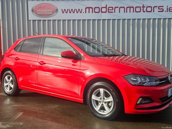 Volkswagen Polo Hatchback, Petrol, 2019, Red