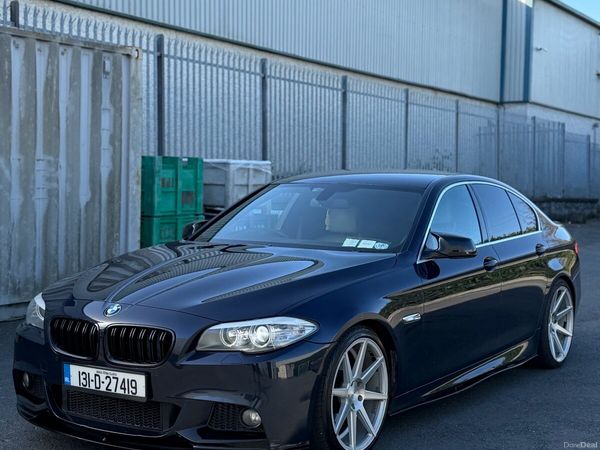 BMW 5-Series Saloon, Diesel, 2013, Blue