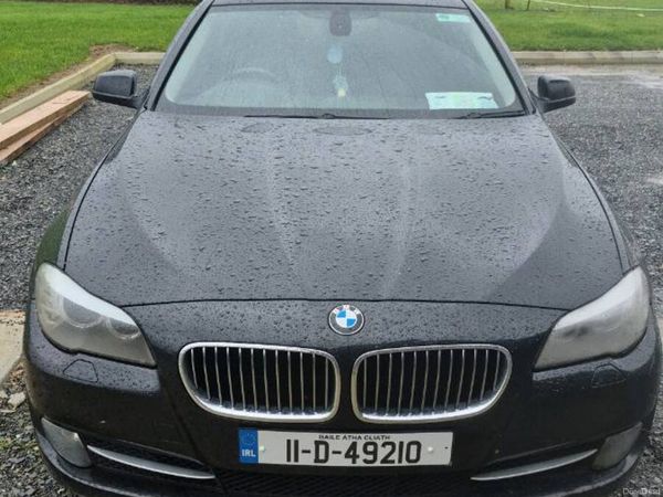BMW 5-Series Saloon, Diesel, 2011, Black