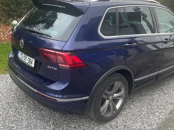 Volkswagen Tiguan SUV, Diesel, 2017, Blue