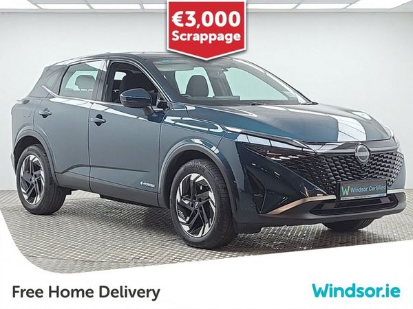 Nissan Qashqai MPV, Petrol Hybrid, 2025, Green