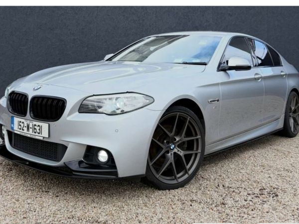 BMW 5-Series Saloon, Diesel, 2015, Silver