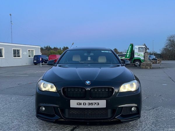BMW 5-Series Saloon, Diesel, 2013, Black