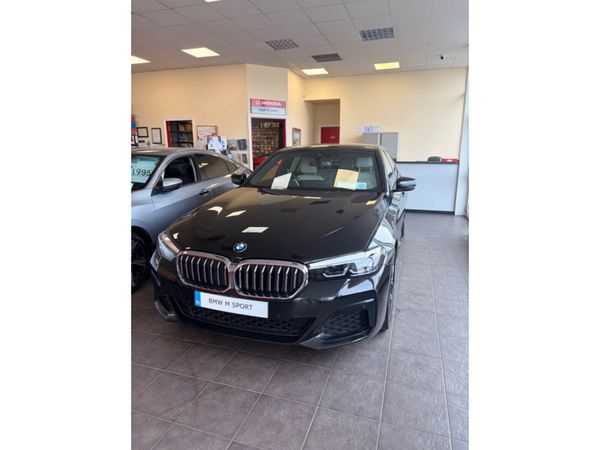 BMW 5-Series Saloon, Diesel, 2022, Black