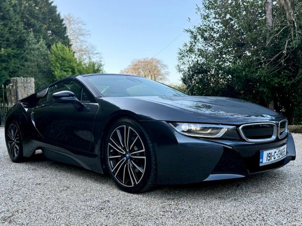 BMW i8 Convertible, Petrol Plug-in Hybrid, 2019, Grey