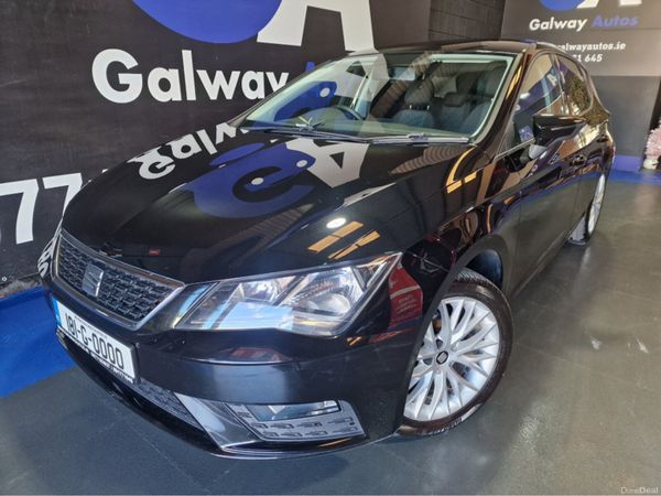 SEAT Leon Hatchback, Petrol, 2018, Black