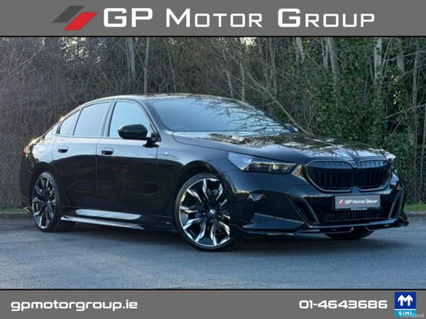 BMW 5-Series Saloon, Petrol Plug-in Hybrid, 2025, Black