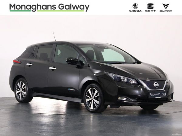 Nissan Leaf Hatchback, Electric, 2021, Black