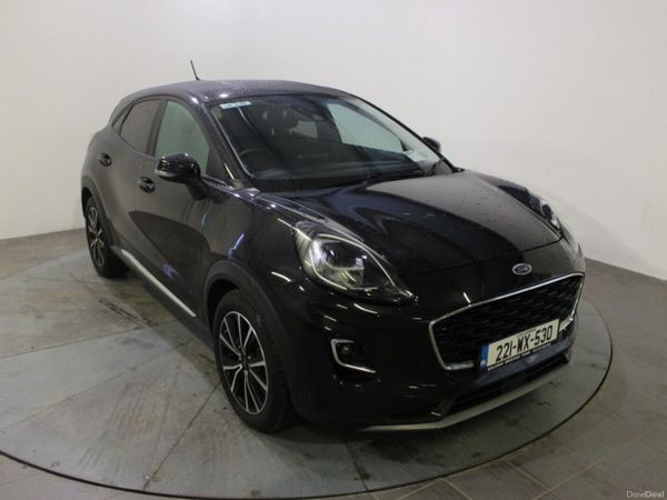 Ford Puma MPV, Petrol Hybrid, 2022, Black