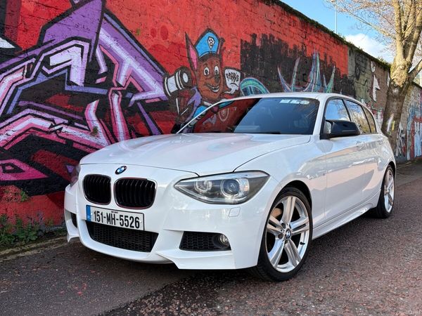 BMW 1-Series Hatchback, Petrol, 2015, White