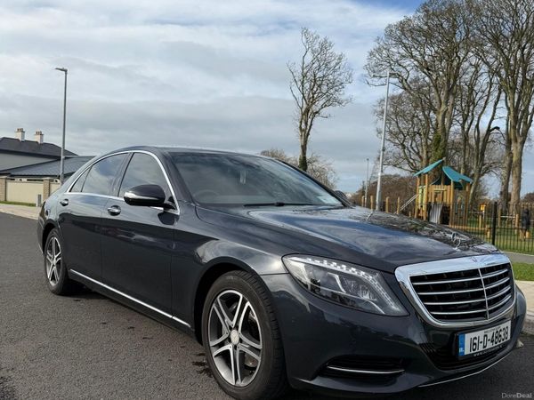 Mercedes-Benz S-Class Saloon, Diesel, 2016, Blue