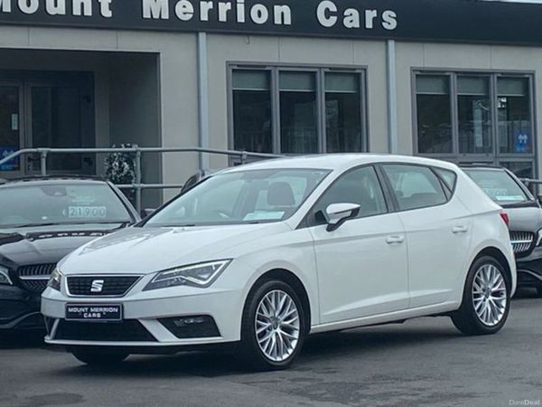 SEAT Leon Hatchback, Petrol, 2018, White
