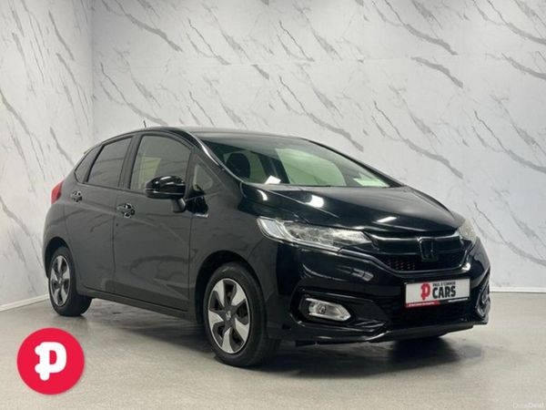 Honda Fit Hatchback, Petrol Hybrid, 2019, Black