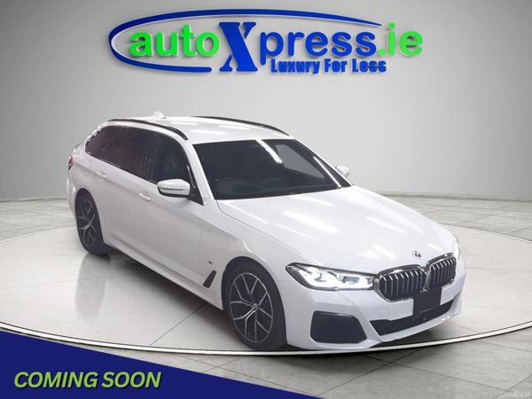 BMW 5-Series Estate, Diesel, 2022, White