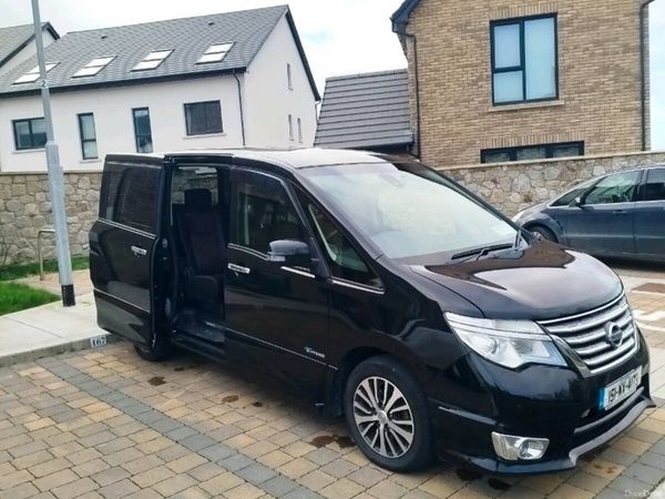 Nissan Serena MPV, Petrol Hybrid, 2015, Black