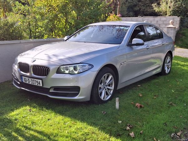 BMW 5-Series Saloon, Diesel, 2016, Silver