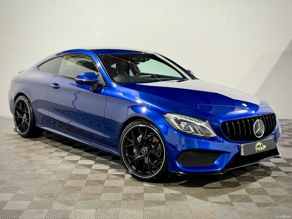 Mercedes-Benz C-Class Coupe, Diesel, 2016, Blue