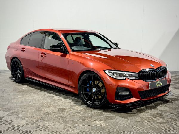 BMW 3-Series Saloon, Diesel, 2020, Orange