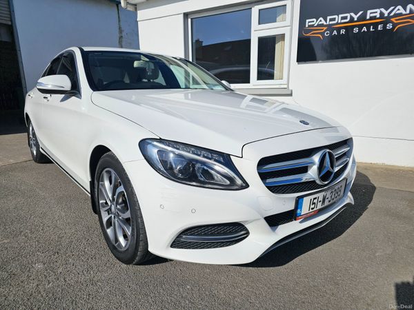 Mercedes-Benz C-Class Saloon, Diesel, 2015, White