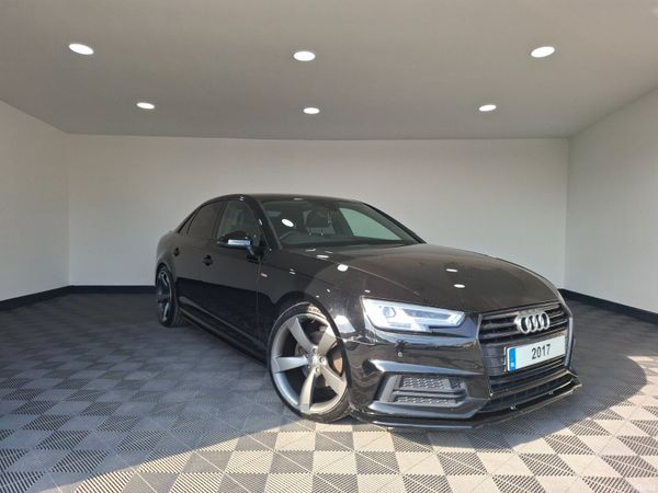 Audi A4 Saloon, Diesel, 2017, Black