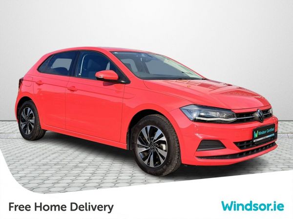 Volkswagen Polo Hatchback, Petrol, 2021, Red