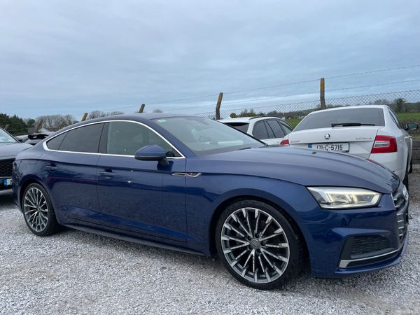 Audi A5 Hatchback, Diesel, 2017, Blue