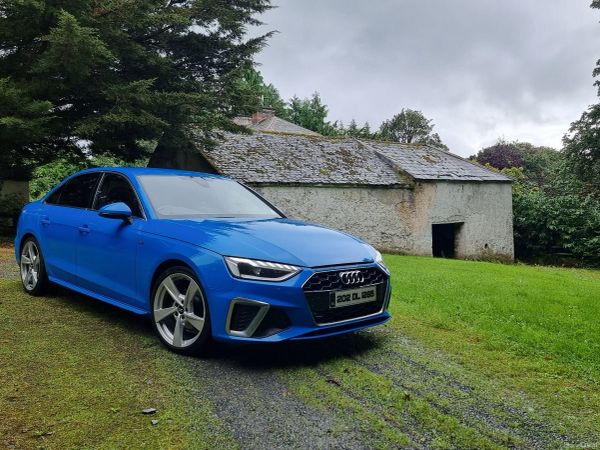 Audi A4 Saloon, Diesel, 2020, Blue