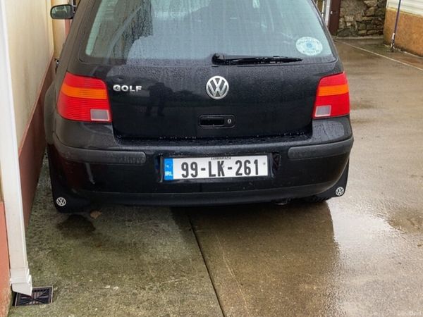 Volkswagen Golf Hatchback, Petrol, 1999, Black