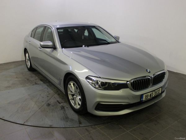 BMW 5-Series Saloon, Diesel, 2018, Silver