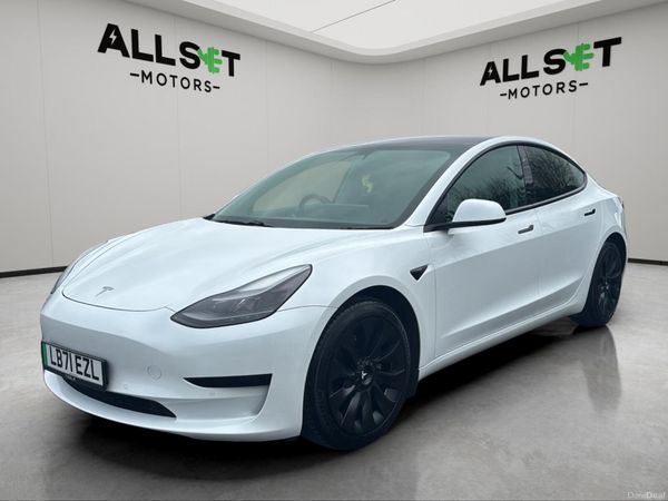 Tesla Model 3 Saloon, Electric, 2021, White