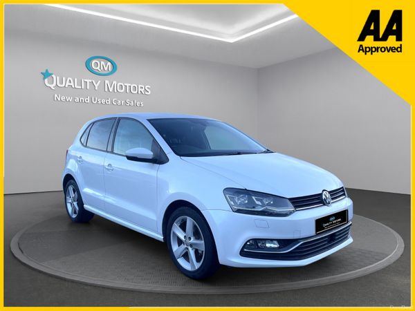 Volkswagen Polo Hatchback, Petrol, 2016, White