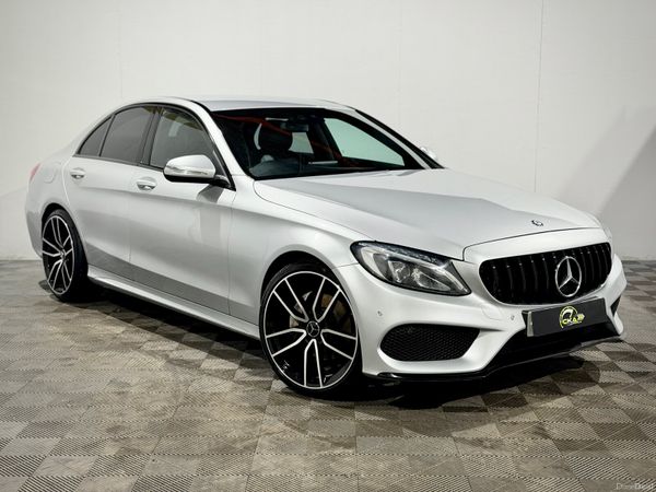 Mercedes-Benz C-Class Saloon, Diesel, 2015, Silver