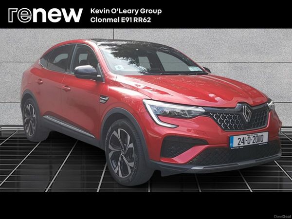 Renault Arkana Hatchback, Petrol, 2024, Red