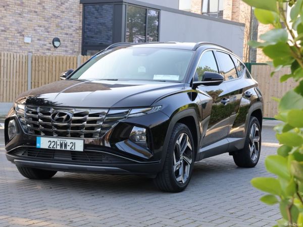Hyundai Tucson SUV, Petrol Hybrid, 2022, Black