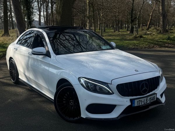 Mercedes-Benz C-Class Saloon, Diesel, 2017, White
