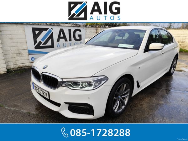 BMW 5-Series Saloon, Diesel, 2017, White