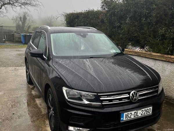 Volkswagen Tiguan SUV, Diesel, 2016, Black