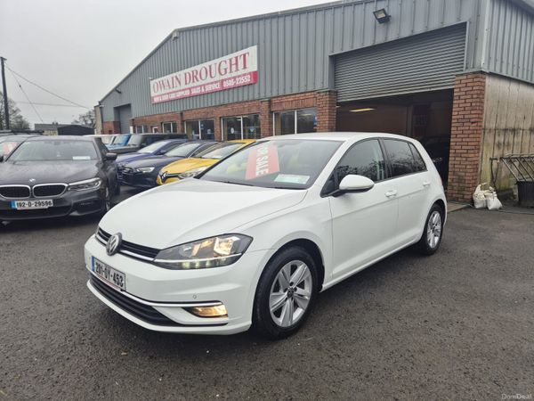 Volkswagen Golf Hatchback, Diesel, 2020, White