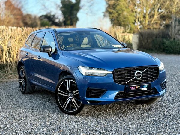 Volvo XC60 SUV, Petrol Plug-in Hybrid, 2021, Blue